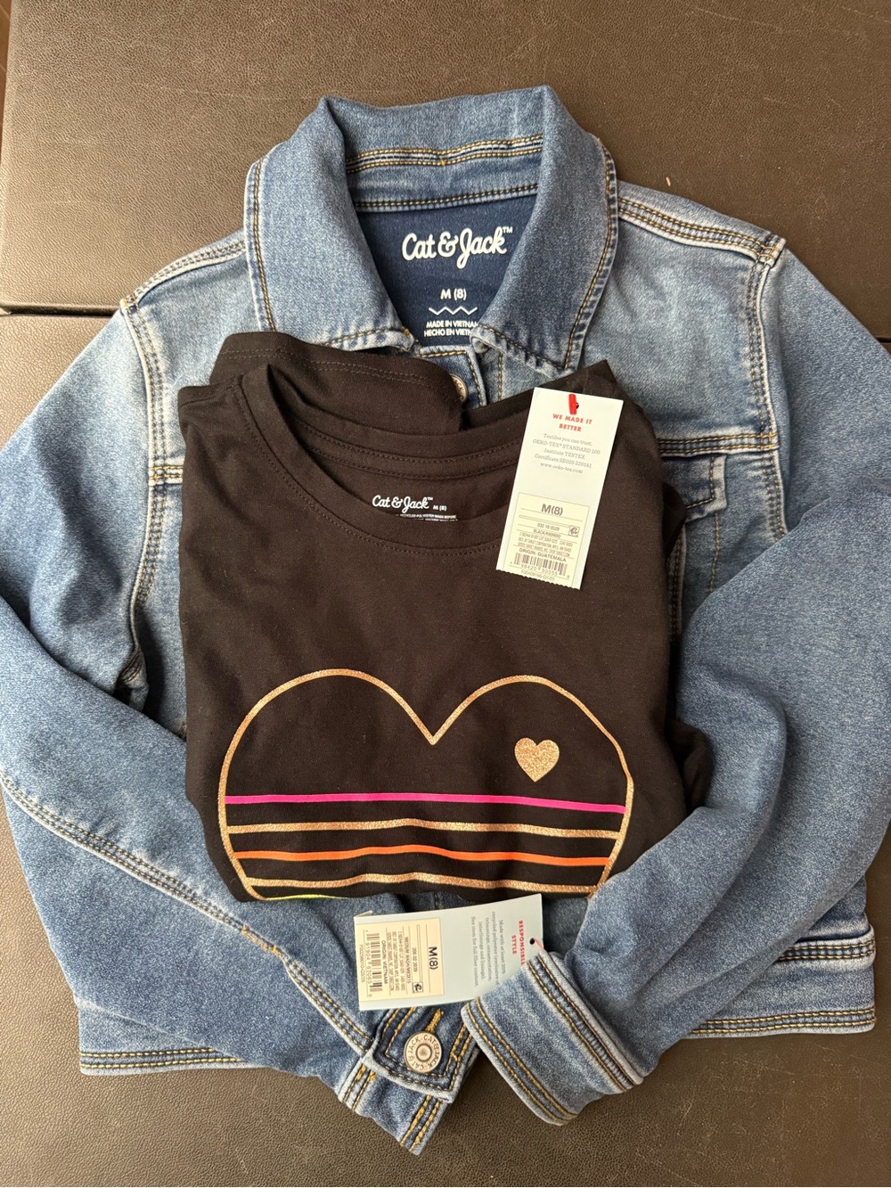 Cat & Jack 2 Piece Bundle NWT Size Medium (8)